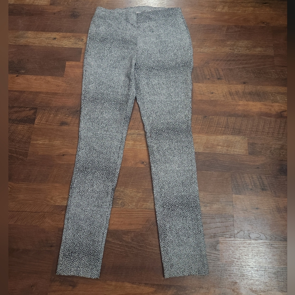 Women's Michael Kors Stylish Black and White Patterned Pants
